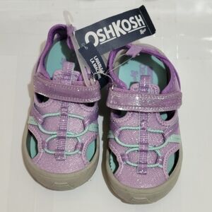 OshKosh B Gosh‎ Toddler Girls Washable Bump Toe Sandal
